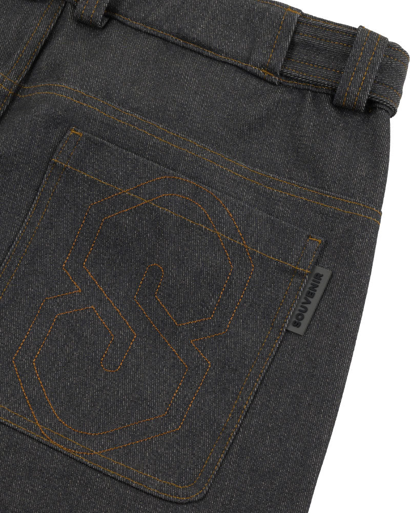Souvenir 3-Ply Denim Pant Faded Grey 2026 - Image 2