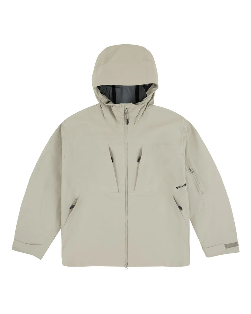 Souvenir 3-Ply Shell Jacket Putty 2026