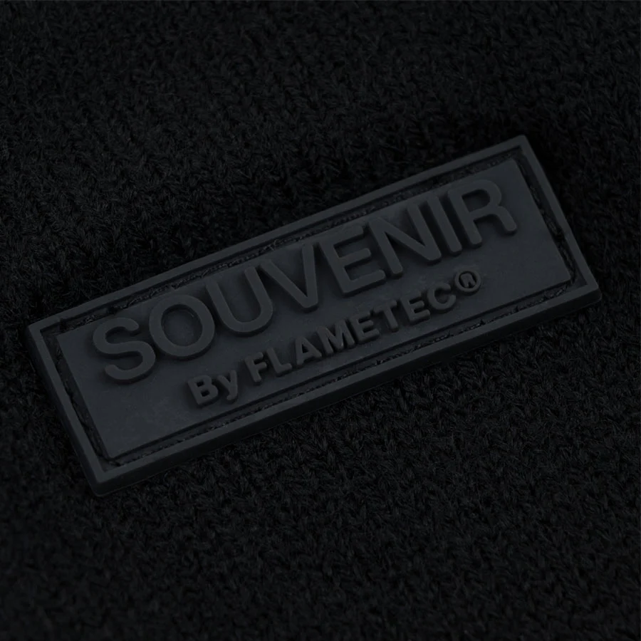 Souvenir Flame Beanie Black - Image 2
