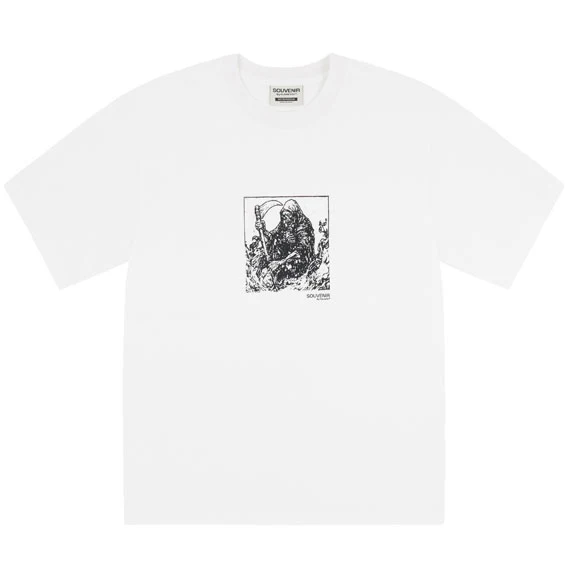 Souvenir Grim Reaper T-Shirt Natural