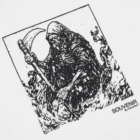 Souvenir Grim Reaper T-Shirt Natural - Image 3