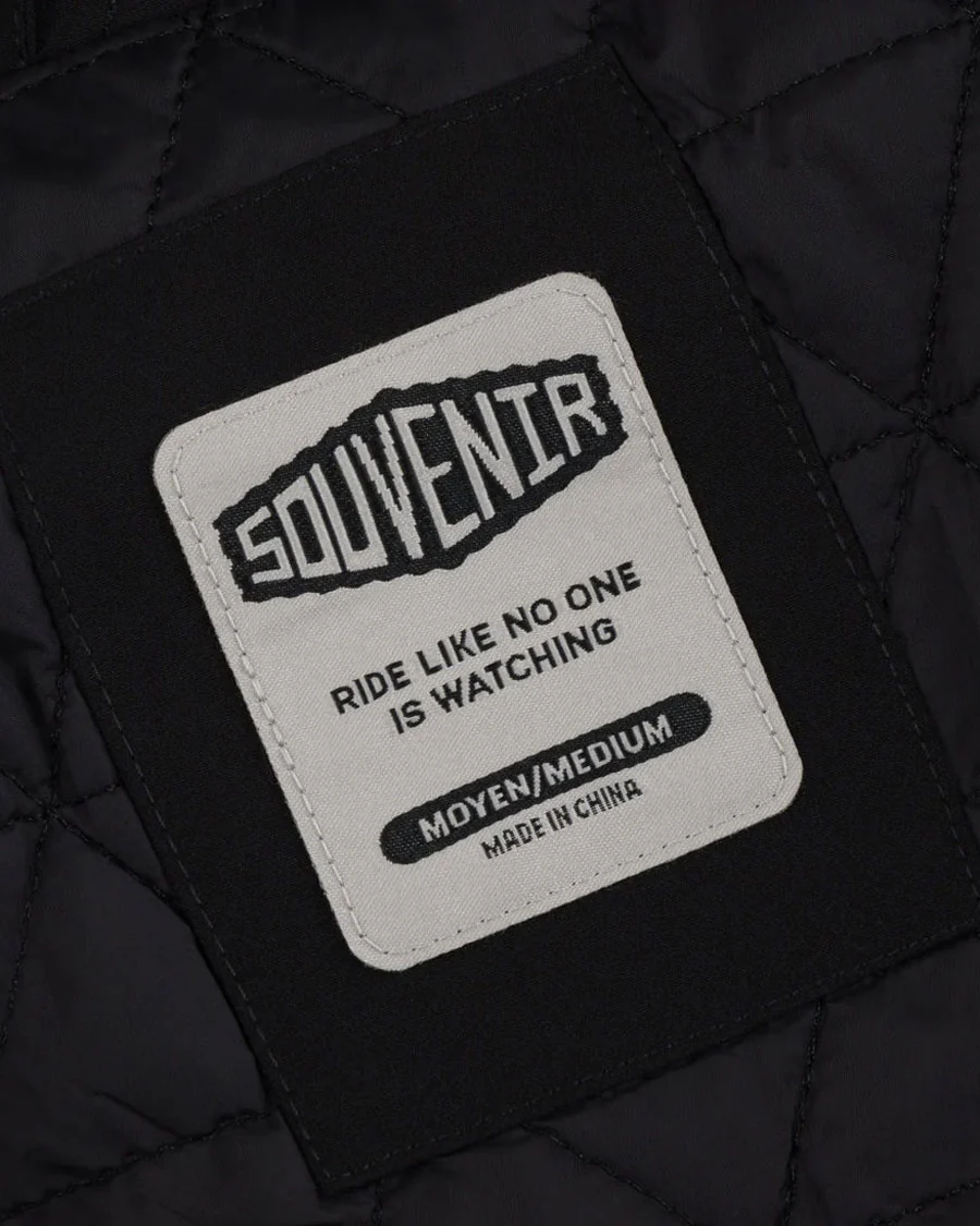 Souvenir Insulated Track Jacket Black 2026 - Image 5