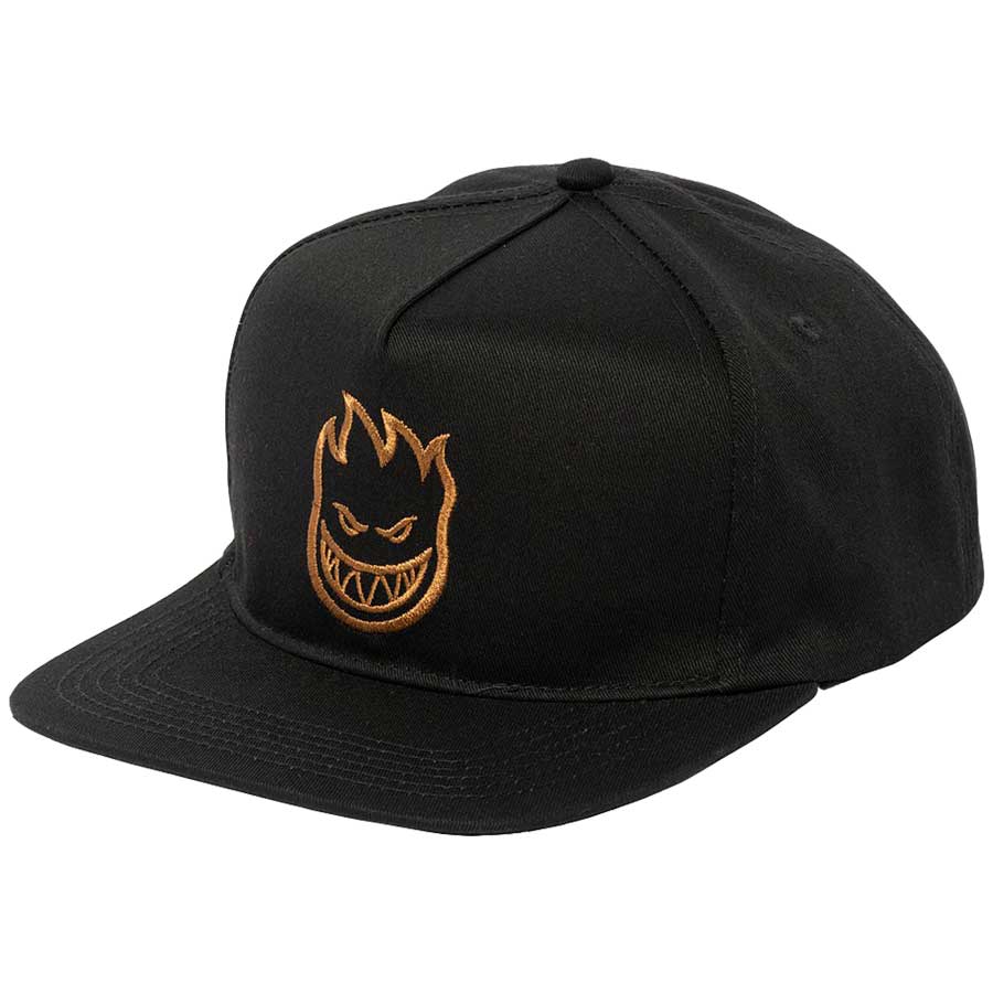 Spitfire Bighead Snapback Cap Black/Brown