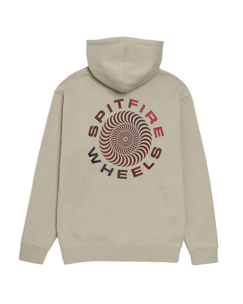 Spitfire Classic '87 Swirl Fade Fill Hoodie Cement - Image 2