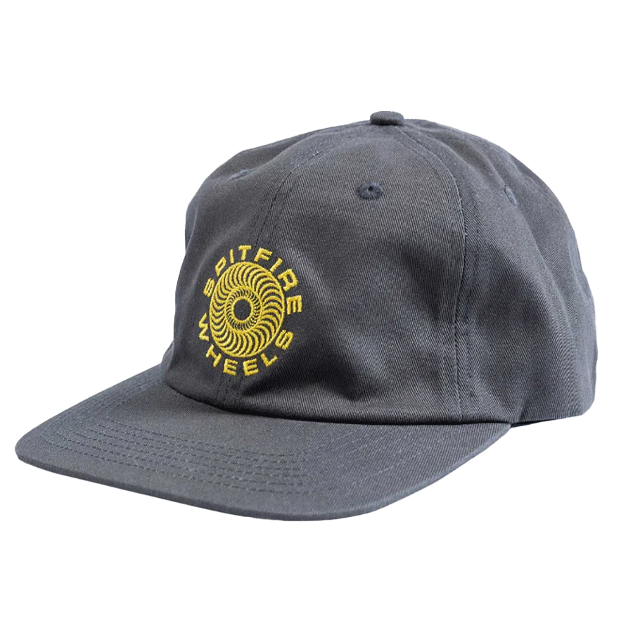 Spitfire Classic 87 Swirl Strapback Cap Charcoal/Gold