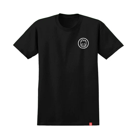 Spitfire Classic '87 Swirl T-Shirt Black/White - Image 2