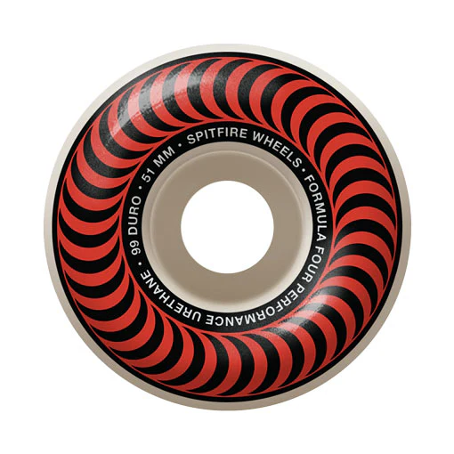 Spitfire F4 Classic 99D Wheels 51mm