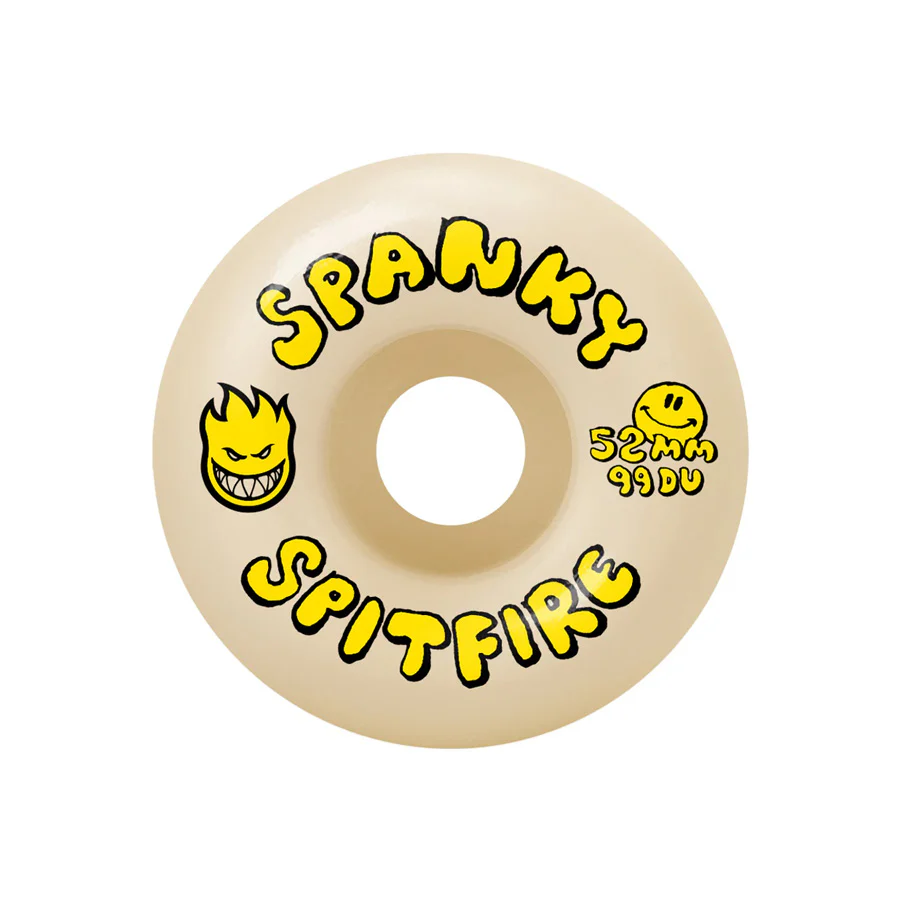 Spitfire F4 Classic Spanky Happy 99D Wheels 52mm - Image 2