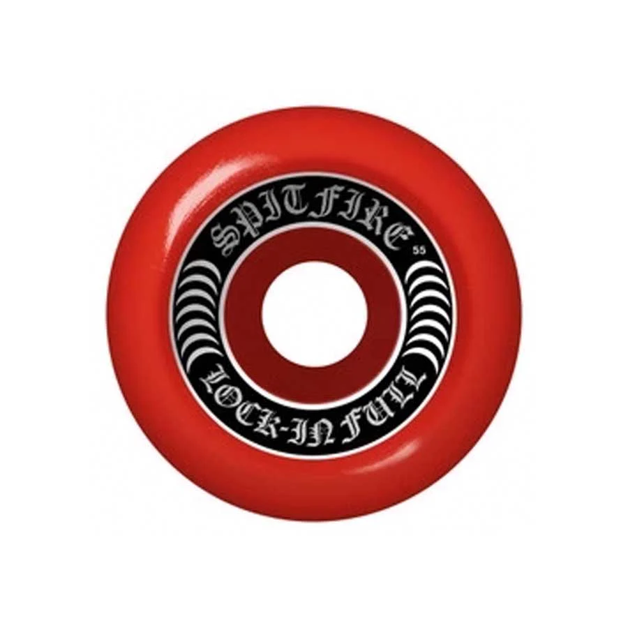 Spitfire F4 Lock-In Full Red 99D Wheels 55mm