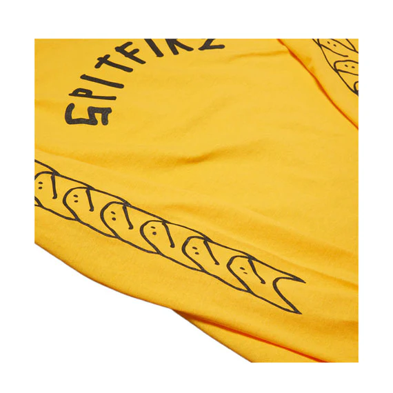 Spitfire Gonz Shmoo Long Sleeve T-Shirt - Gold - Image 2