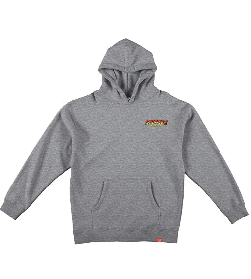 Spitfire Hell Hounds II Hooded Sweatshirt Heather Grey - Image 2