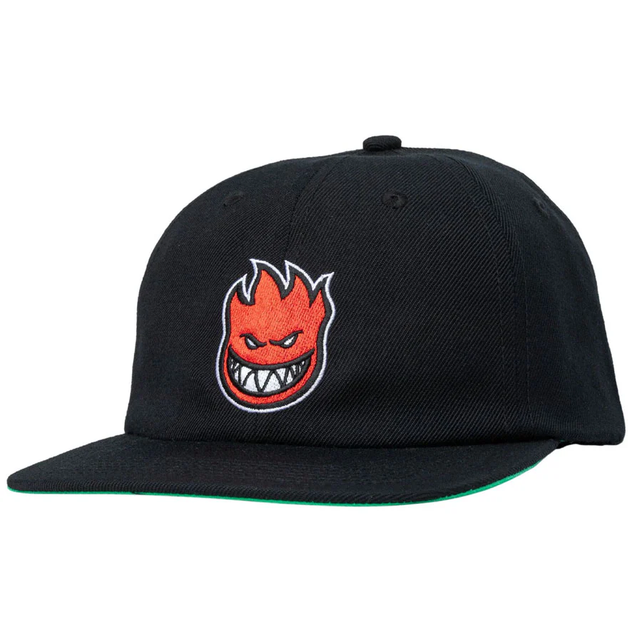 Spitfire Bighead Fill Strapback - Black/Red/Green