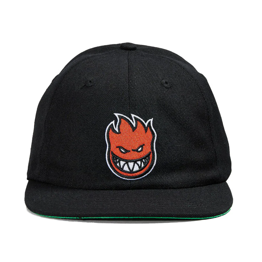 Spitfire Bighead Fill Strapback - Black/Red/Green - Image 2