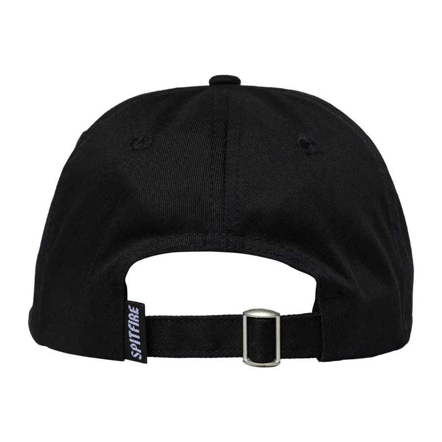 Spitfire Lil Demon Script Strapback Cap Black/Red/Cream - Image 2