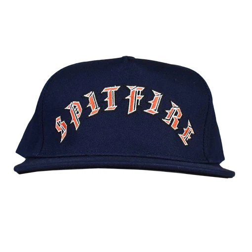 Spitfire Old E Arch Snapback Blue/Red - Image 2