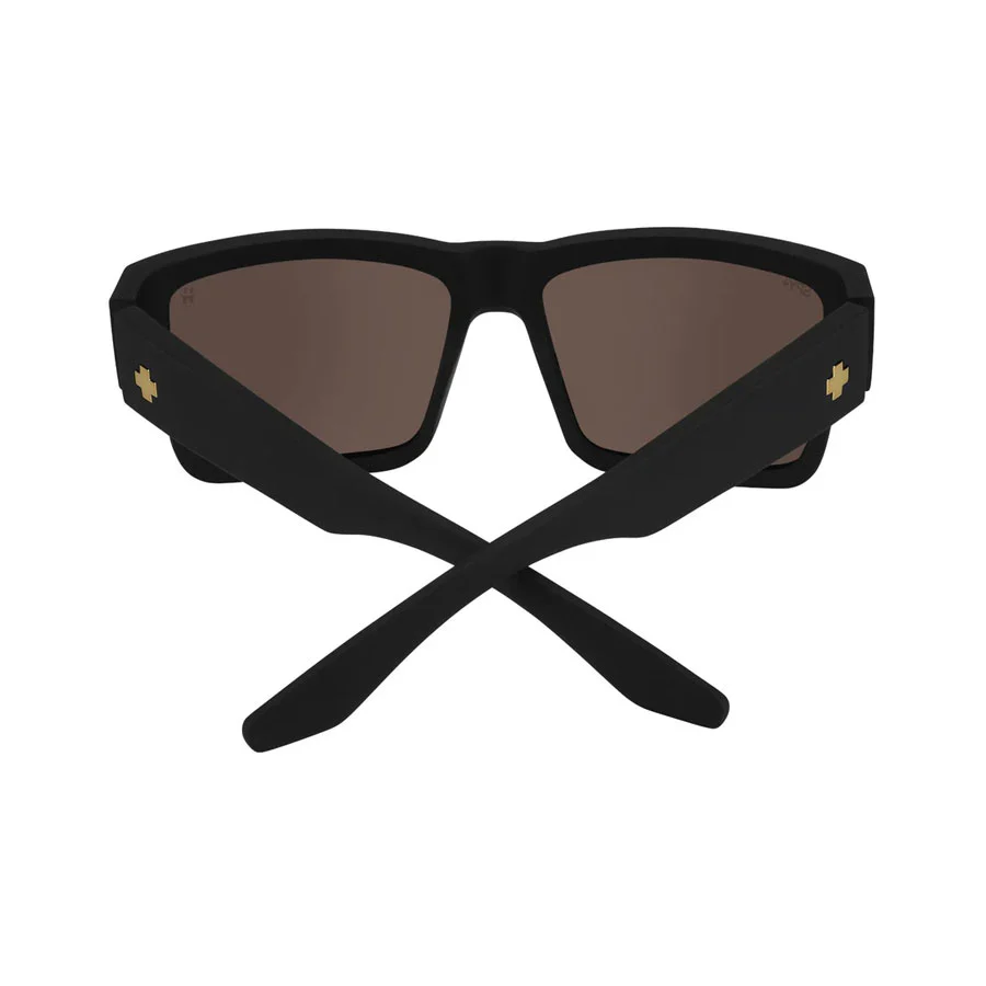 SPY Cyrus Club Midnight Matte Black - Happy Bronze Gold Spectra Mirror - Image 4