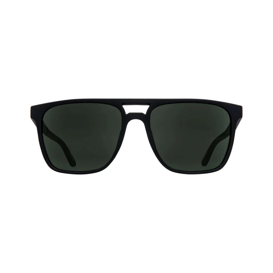 SPY Czar Soft Matte Black Happy Gray Green Polar - Image 3
