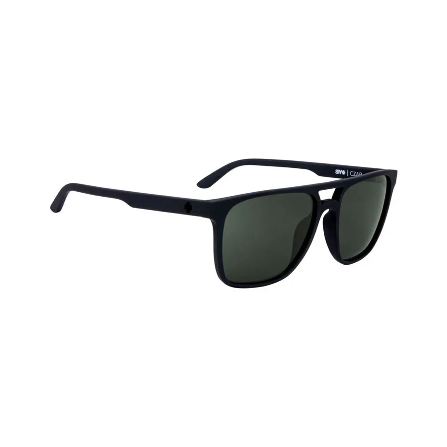 SPY Czar Soft Matte Black Happy Gray Green Polar - Image 4