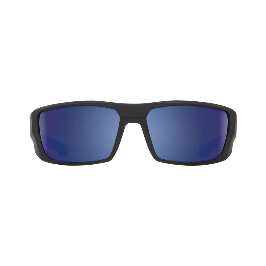 SPY Dirk Matte Black Happy Bronze Polar With Blue Spectra Mirror - Image 3