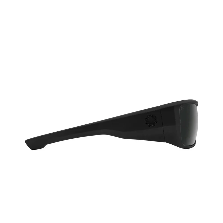 SPY Dirk Soft Matte Black - Happy Boost Polar Black Mirror - Image 2