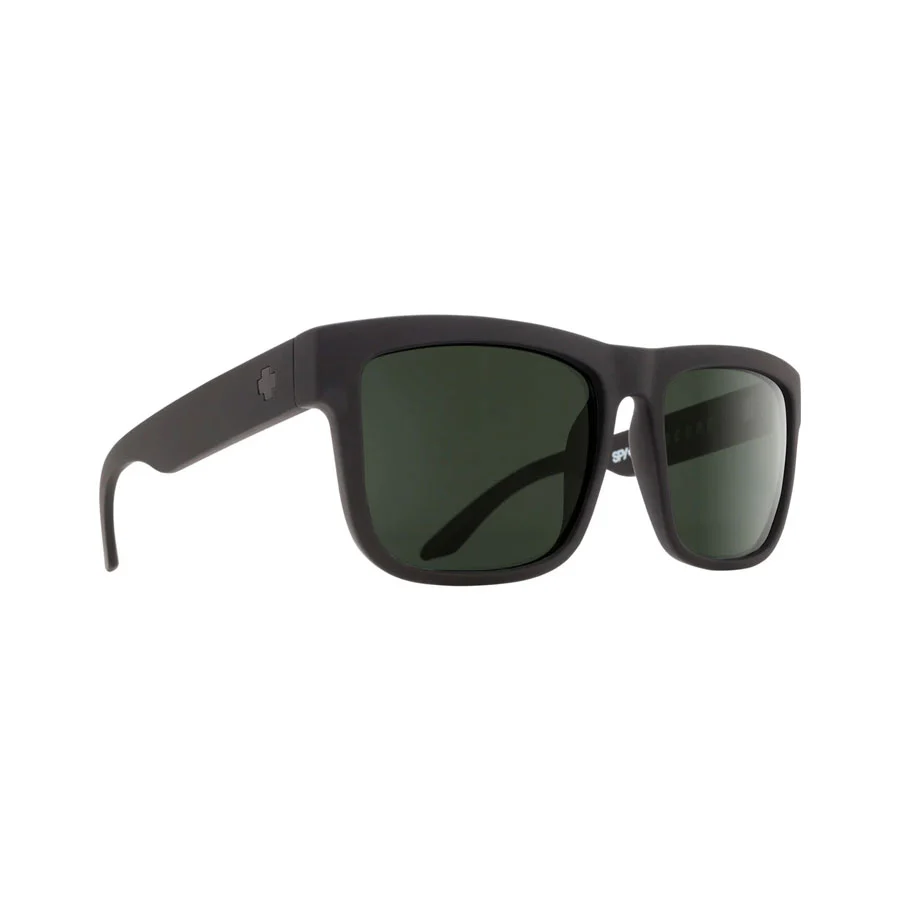 SPY Discord Soft Matte Black Happy Gray Green