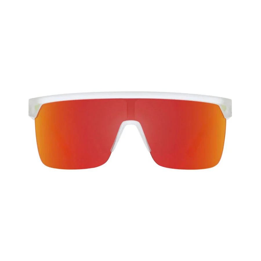 SPY Flynn 5050 - Matte Crystal Happy Gray Green With Red Spectra Mirror - Image 3