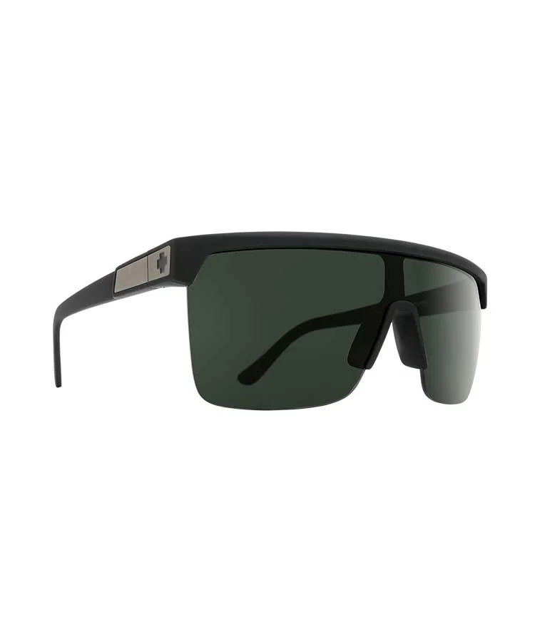 SPY Flynn 5050 Soft Matte Black Happy Gray Green