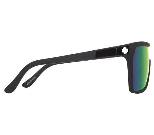 SPY Flynn Matte Black  Happy Bronze With Green Spectra Mirror - Image 2