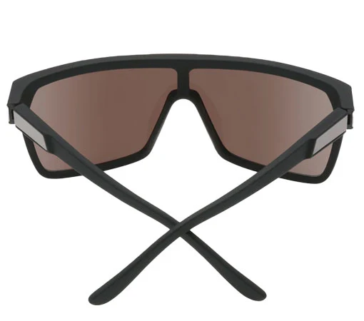 SPY Flynn Soft Matte Black Happy Bronze With Dark Blue Spectra Mirror - Image 5
