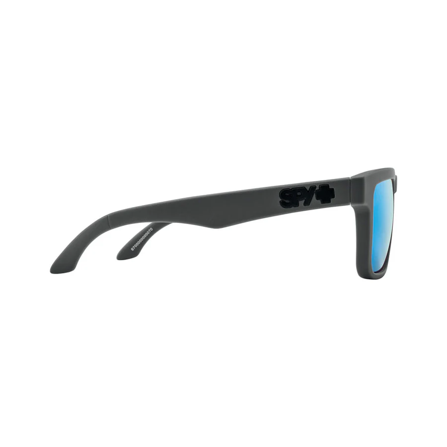 SPY Helm Soft Matte Dark Gray Happy Gray Green Polar With Light Blue Spectra Mirror - Image 2