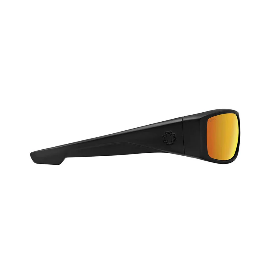 SPY Logan Ansi Rx Matte Black - Happy Boost Polar Orange Mirror - Image 2