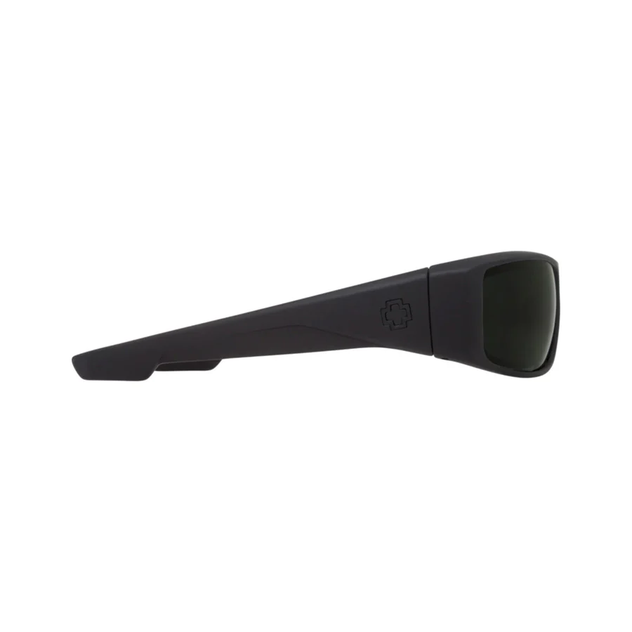 SPY Logan Soft Matte Black Happy Gray Green - Image 2