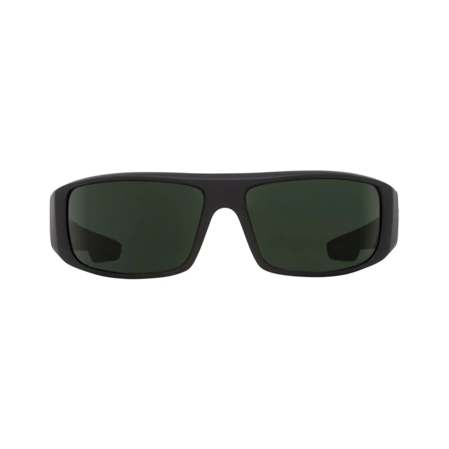 SPY Logan Soft Matte Black Happy Gray Green - Image 3