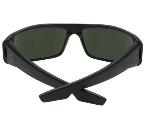 SPY Logan Soft Matte Black - HD Plus Gray Green Polar - Image 4