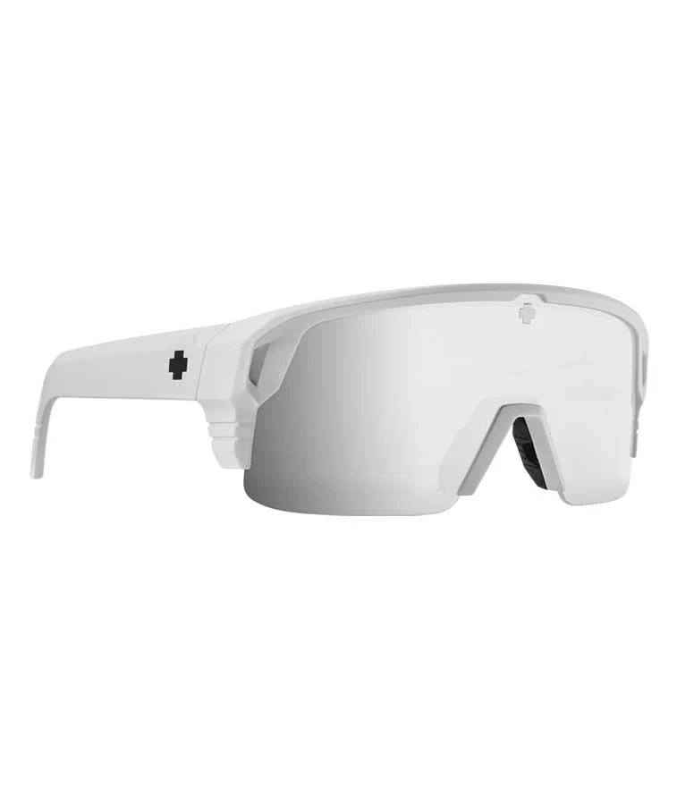 SPY Monolith 5050 Matte White - Happy Bronze Platinum Spectra Mirror