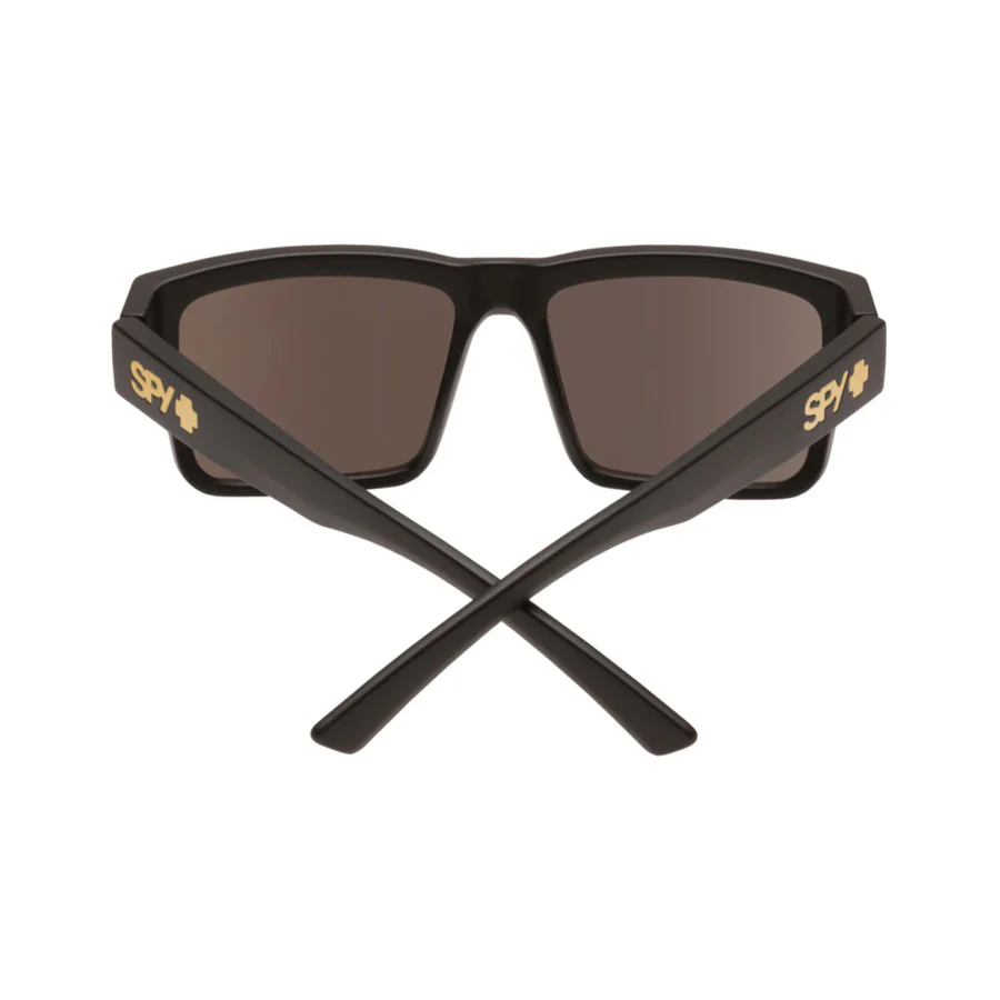SPY Montana Soft Matte Black - Happy Bronze Gold Mirror - Image 4