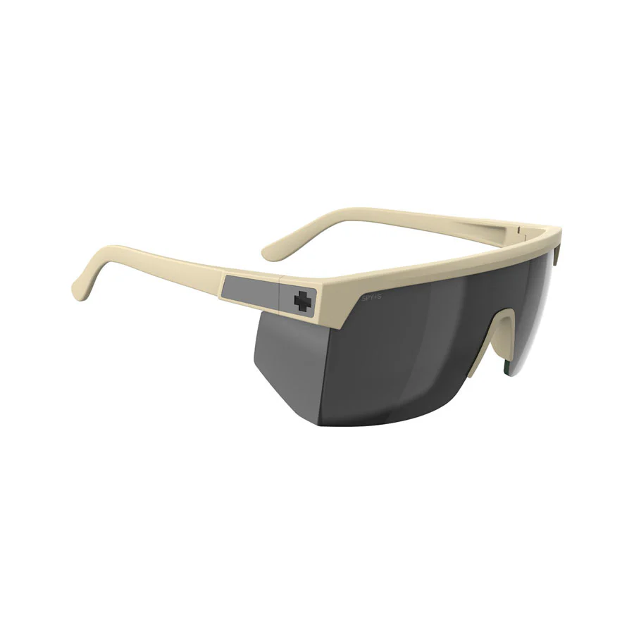 SPY Super Flynn Ansi Matte Sand - Happy Gray Green Black Mirror - Image 4