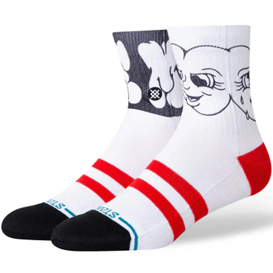 Stance Arpa Spare Me Quarter Sock White - Image 3