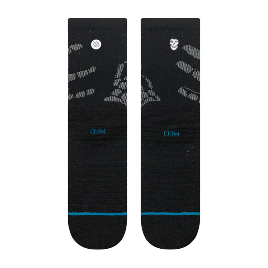 Stance Athletic - Misfits Hands X Crew Sock Black - Image 3