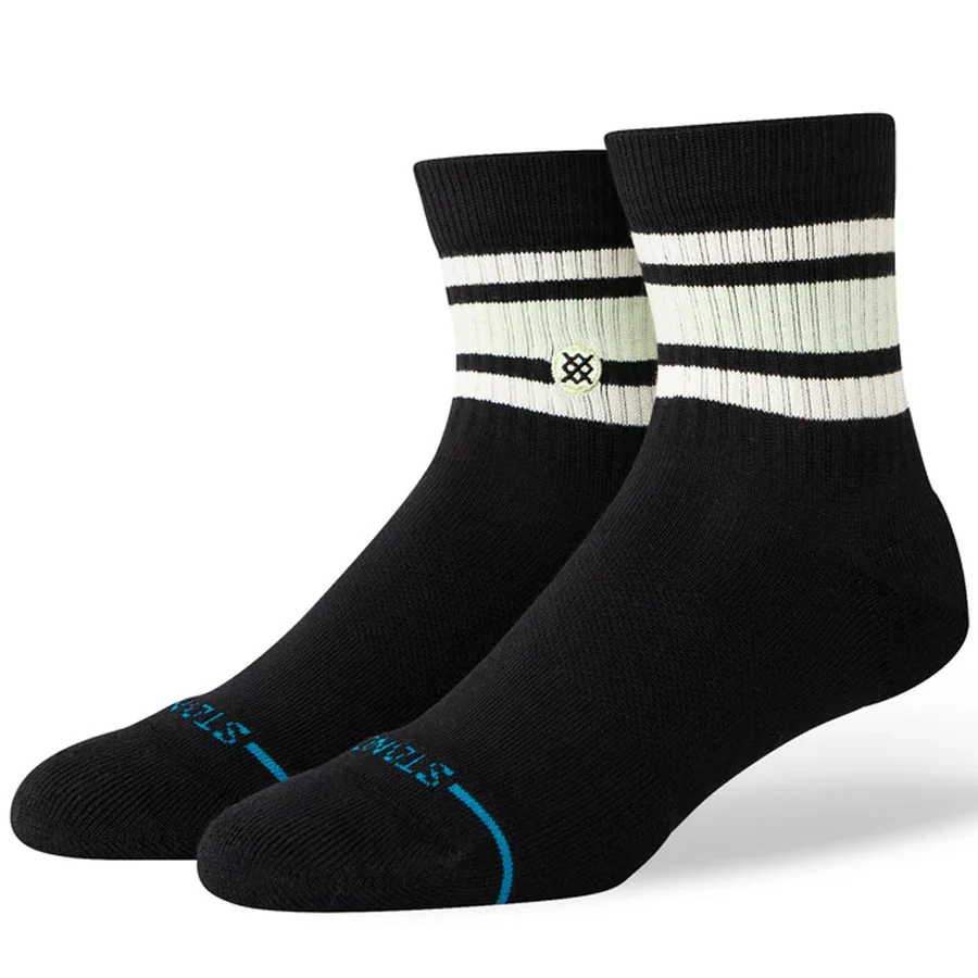Stance Boyd Quarter Sock - Black - Image 2