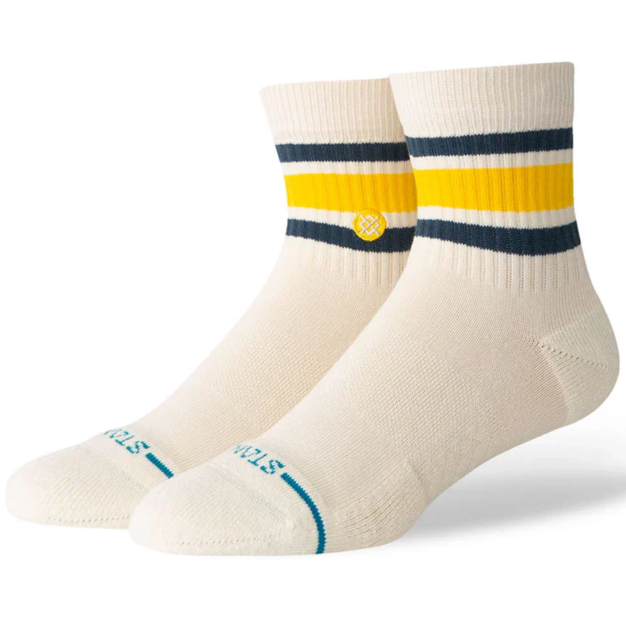 Stance Boyd Quarter Sock - Cream - Image 2