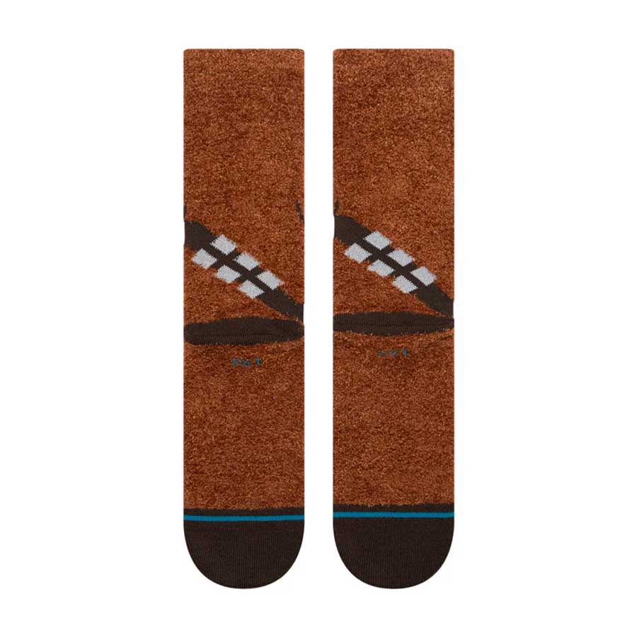 Stance Chewie Crew Sock Brown - Image 3