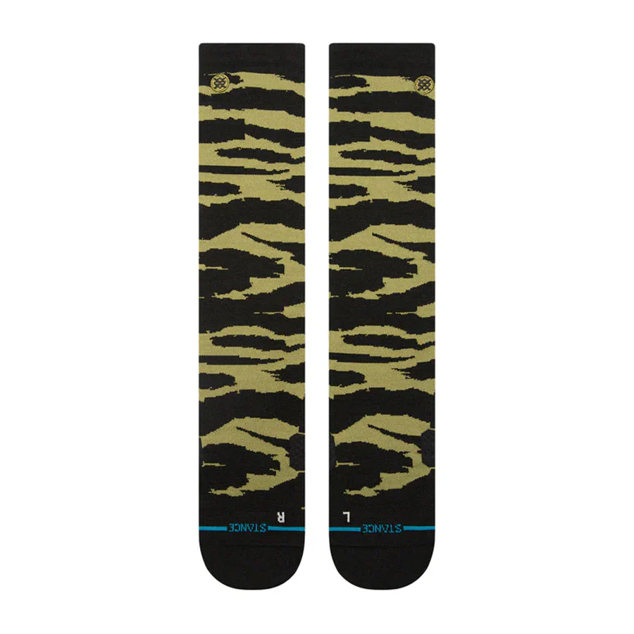 Stance Creeky Meadow Snowboard Sock - Black - Image 2