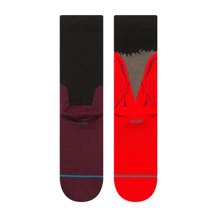 Stance Dearly Beloved Crew Sock Maroon - Image 2