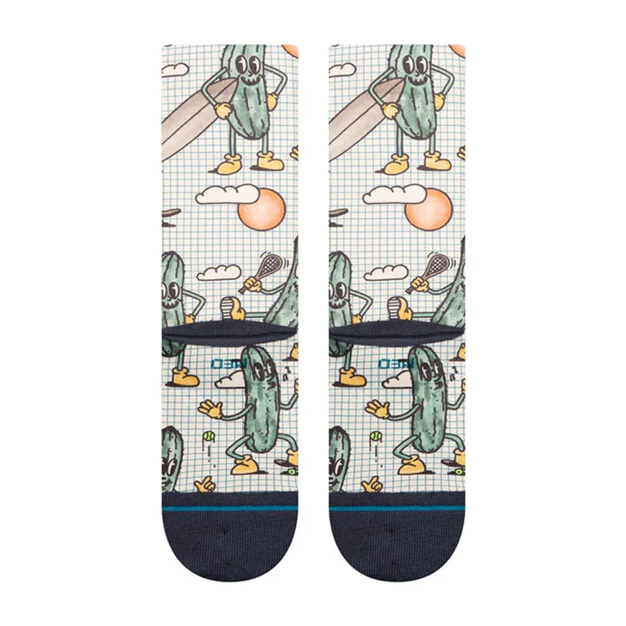 Stance Feeling Pickled Crew Sock Cream - Image 3