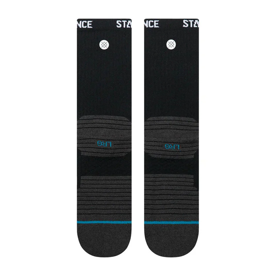 Stance Golf Ribbed Mid Crew Sock Black - Image 3