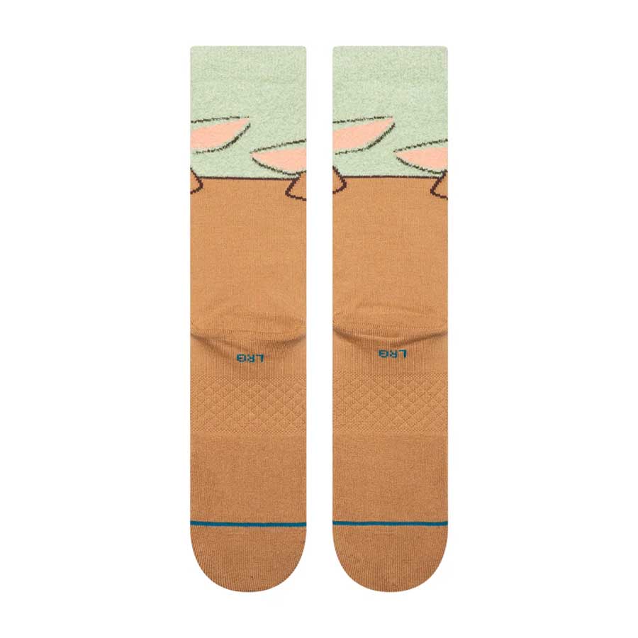 Stance Grogu Hungry Crew Sock Green - Image 3