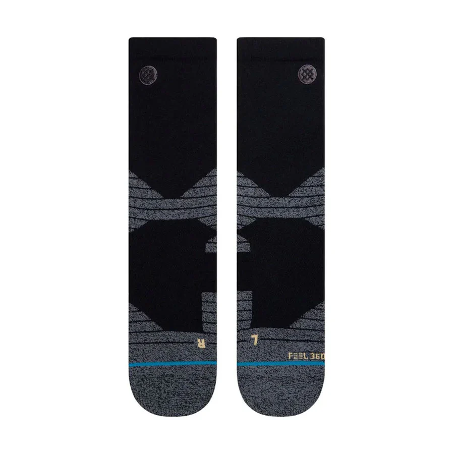 Stance Icon Sport Crew Sock Black - Image 2