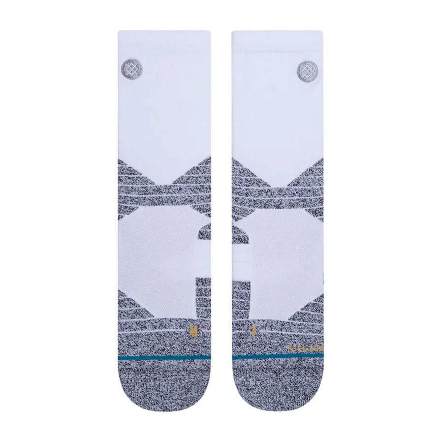 Stance Icon Sport Crew Sock White - Image 2