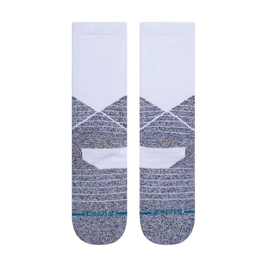 Stance Icon Sport Crew Sock White - Image 3